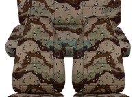 Camo Neoprene Seat Covers For Jeep Wrangler