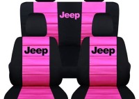 Hot Pink Seat Covers For Jeep Wrangler