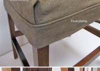How To Make Seat Covers For Dining Chairs