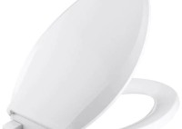Kohler Cachet Quiet Close Elongated Toilet Seat In White