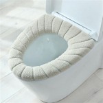 Brown Toilet Seat Cover