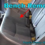 How To Remove Back Seat Toyota Camry 2022