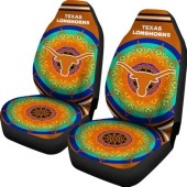 Texas Longhorn Car Seat Covers