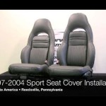 C5 Corvette Seat Cover Installation