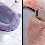 Furry Toilet Seat Covers