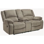 Reclining Loveseat With Console Slipcover