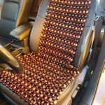 Wooden Wood Beaded Bead Car Seat Cover