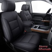 2018 Chevy Silverado Seat Covers Leather