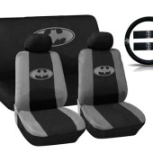 Batman Car Seat Covers And Steering Wheel Cover Set