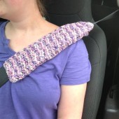 Crochet Seat Belt Cover Pattern