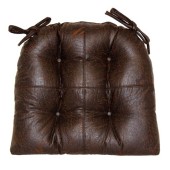 Faux Leather Dining Chair Cushion Seat Pad
