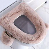 Fur Toilet Seat Cover