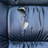 How To Fix Cut Leather Seat