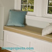 How To Make Window Seat Cushions With Piping
